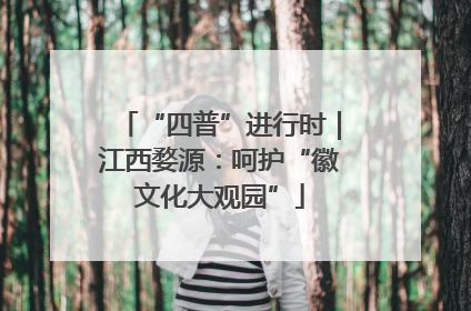 “四普”进行时｜江西婺源：呵护“徽文化大观园”
