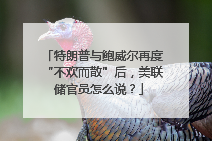 特朗普与鲍威尔再度“不欢而散”后，美联储官员怎么说？