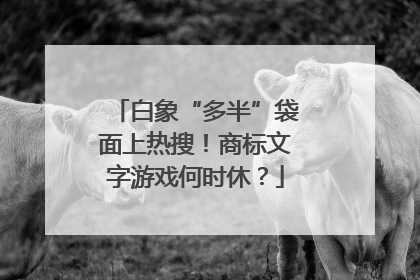 白象“多半”袋面上热搜！商标文字游戏何时休？