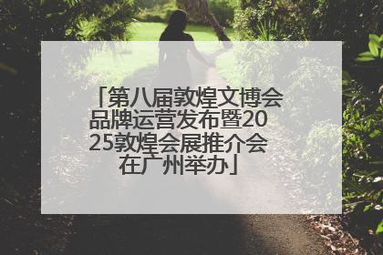 第八届敦煌文博会品牌运营发布暨2025敦煌会展推介会在广州举办
