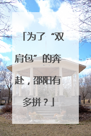 为了“双肩包”的奔赴，邵阳有多拼？
