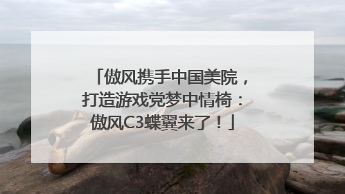 傲风携手中国美院，打造游戏党梦中情椅：傲风C3蝶翼来了！