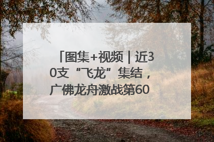 图集+视频｜近30支“飞龙”集结，广佛龙舟激战第60届荔湾“沙溪景”