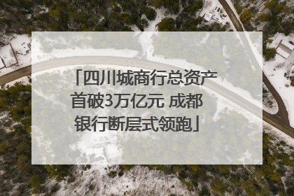 四川城商行总资产首破3万亿元 成都银行断层式领跑