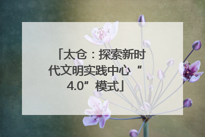 太仓：探索新时代文明实践中心“4.0”模式