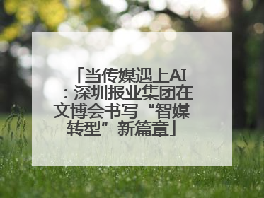 当传媒遇上AI：深圳报业集团在文博会书写“智媒转型”新篇章