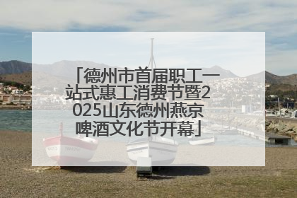 德州市首届职工一站式惠工消费节暨2025山东德州燕京啤酒文化节开幕