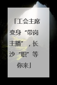 工会主席变身“带岗主播”，长沙“职”等你来