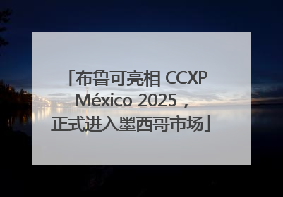 布鲁可亮相 CCXP México 2025，正式进入墨西哥市场