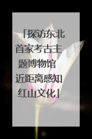 探访东北首家考古主题博物馆 近距离感知红山文化