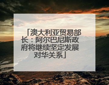 澳大利亚贸易部长：阿尔巴尼斯政府将继续坚定发展对华关系