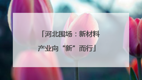 河北围场：新材料产业向“新”而行