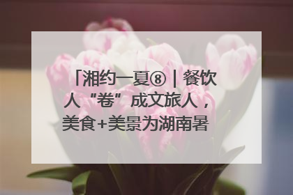 湘约一夏⑧｜餐饮人“卷”成文旅人，美食+美景为湖南暑期旅游上大分