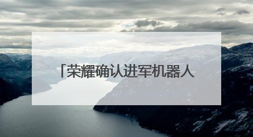荣耀确认进军机器人业务 现有成果跑步速度已破行业纪录