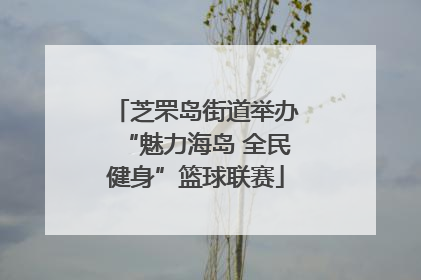 芝罘岛街道举办“魅力海岛 全民健身”篮球联赛