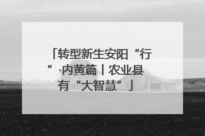 转型新生安阳“行”·内黄篇丨农业县有“大智慧”