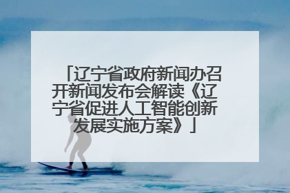 辽宁省政府新闻办召开新闻发布会解读《辽宁省促进人工智能创新发展实施方案》
