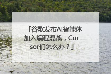 谷歌发布AI智能体加入编程混战，Cursor们怎么办？