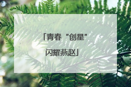 青春“创星” 闪耀燕赵