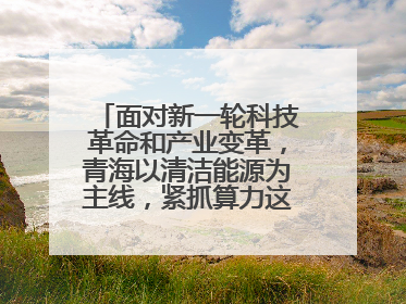 面对新一轮科技革命和产业变革，青海以清洁能源为主线，紧抓算力这个数字经济的“血液”、科技主权的“筹码”、产业升级的“杠杆”、绿色转型的“支点”，勇于撬动国家“双碳”战略、“东数西算”工程重大发展新机遇，点亮绿色算电协同新赛道，蹚出一条符合本地实际的高质量发展之路——青海：“绿色算力” 锚定“东数西算”国家战略布局