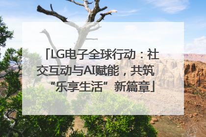 LG电子全球行动：社交互动与AI赋能，共筑“乐享生活”新篇章
